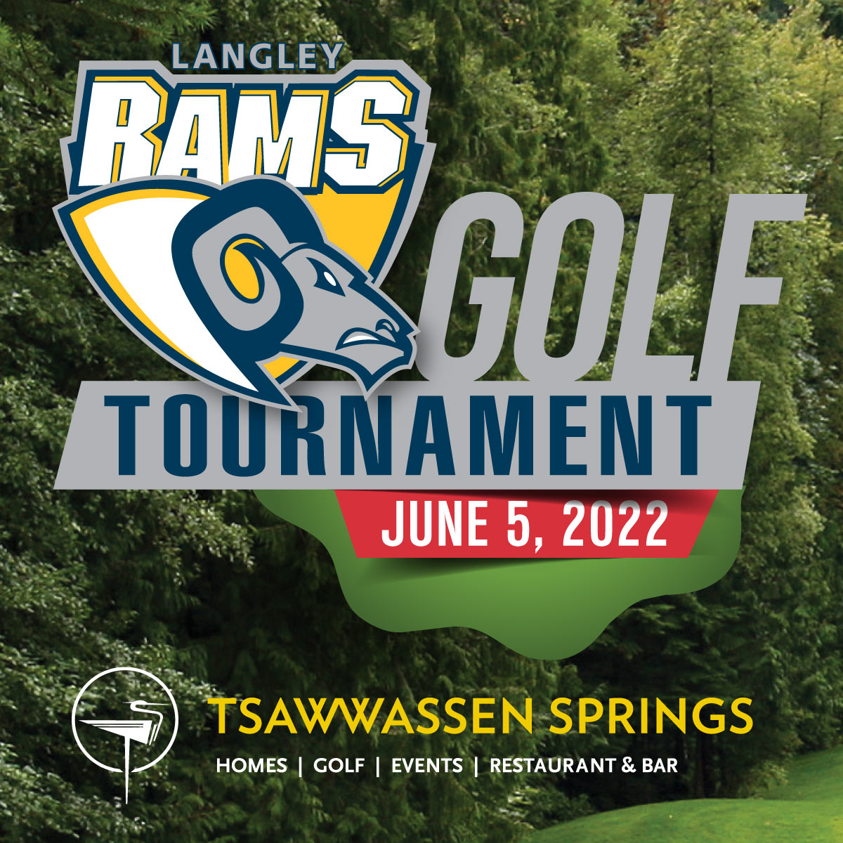 2022 Langley Rams Golf Tournament