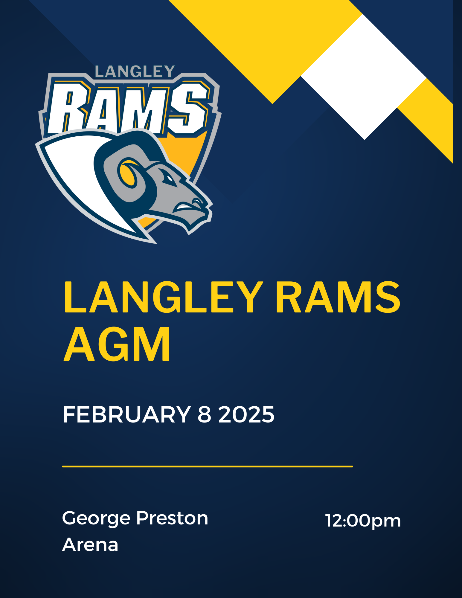 2025 Rams AGM